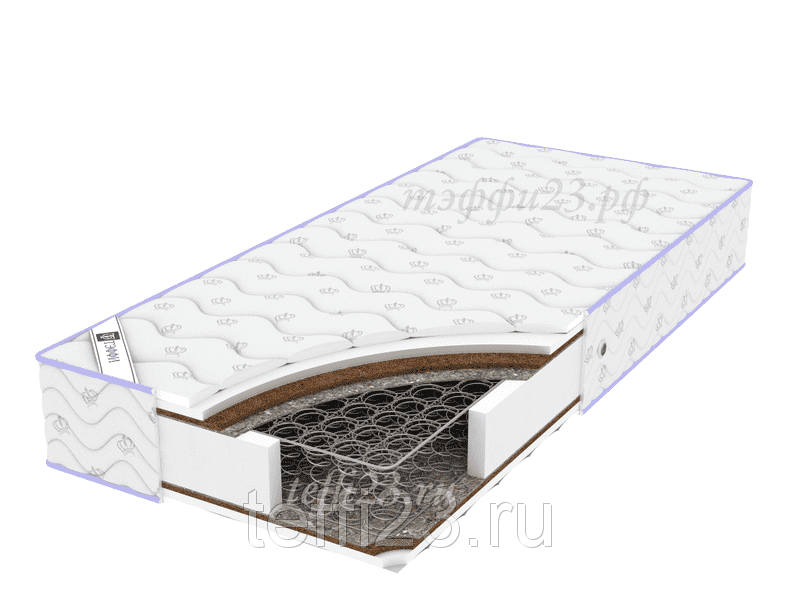 матрас на пружинном блоке боннель кокос сезон в Волжском