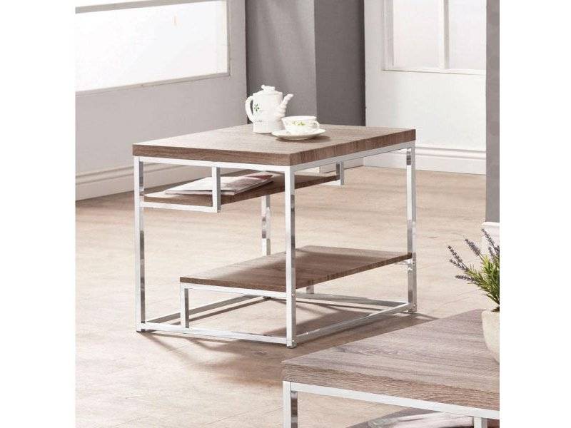 журнальный стол chrome & triple wood в Волжском