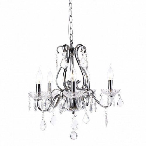 люстра chateaux хром, прозрачная в Волжском
