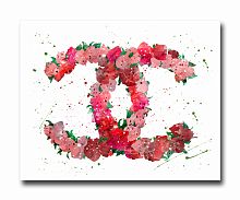 постер coco flowers a4 в Волжском