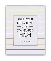 постер keep your heels а3 в Волжском