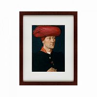 картина: portrait of a man in a turban, second quarter 15th century в Волжском