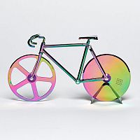 нож для пиццы из нержавеющей стали the fixie, радужный в Волжском