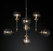 люстра bistro 8 черная, бронза в Волжском