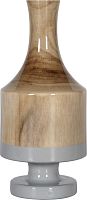 ваза настольная rustic chic wood grey в Волжском