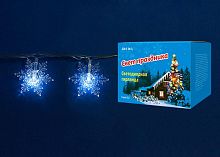 светодиодная гирлянда «снежинки-1» 700см (07930) uniel uld-s0700-050/dta white ip20 snowflakes-1 в Волжском