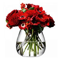 ваза округлая низкая flower 17 см в Волжском