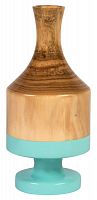 ваза настольная rustic chic wood blue в Волжском