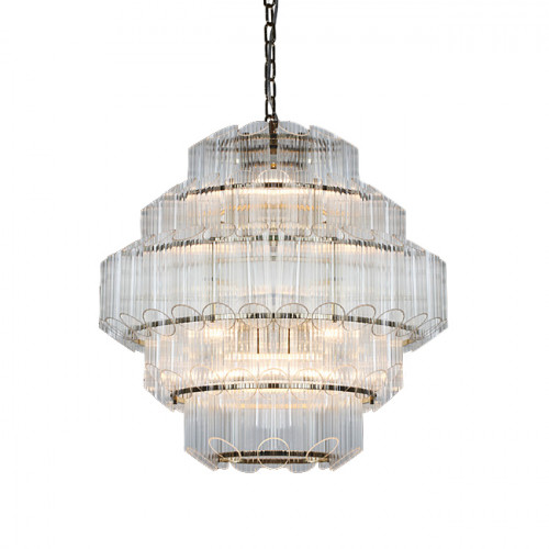 люстра vittoria 10a clear от delight collection прозрачная в Волжском