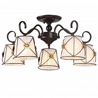 потолочная люстра arte lamp 72 a5495pl-5br в Волжском