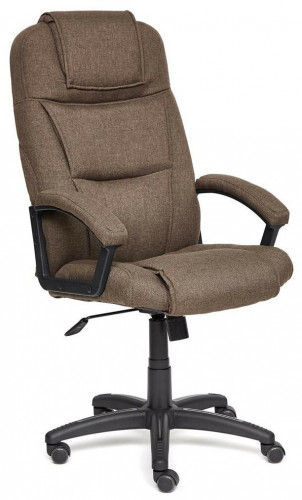 компьютерное кресло tetchair бергамо (крестовина пластик, обивка ткань) для руководителя в Волжском