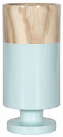 ваза настольная rustic chic tube wood blue в Волжском