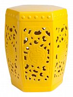 керамический столик-табурет design stool yellow в Волжском