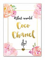 постер coco chanel а3 в Волжском