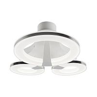 потолочный светодиодный светильник idlamp jenevra 397/3pf-ledwhitechrome в Волжском