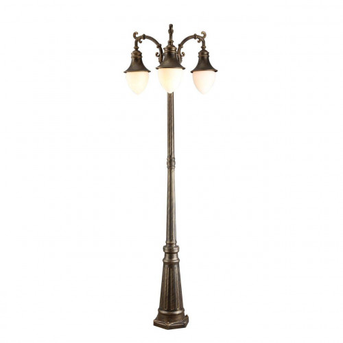 садово-парковый светильник arte lamp vienna a1317pa-3bn в Волжском
