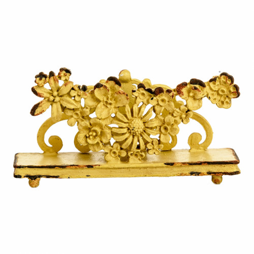 подставка для визиток pewter flower золотой в Волжском