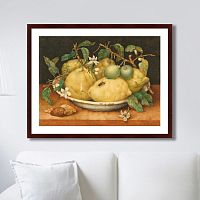 картина: still life with bowl of citrons, 1654г. в Волжском