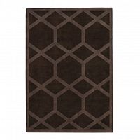 ковер ashton cocoa coffe 120x170 коричневый в Волжском