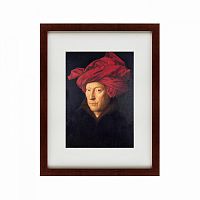 картина: portrait of a man in a chaperon (self-portrait), 1433 в Волжском