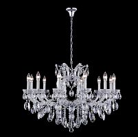 подвесная люстра crystal lux hollywood sp12 chrome в Волжском