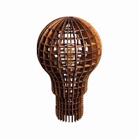 люстра лампочка ильича тёмное дерево тёмно коричневая в Волжском