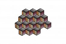 ковер parquet hexagon orange 305x188 от gan в Волжском