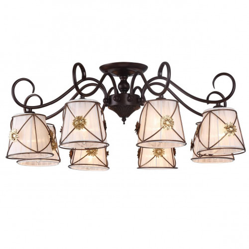 потолочная люстра arte lamp 72 a5495pl-8br в Волжском