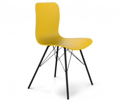 стул dsr желтый s40 (eames style) в Волжском