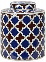 ваза керамическая с крышкой 25 см cross в Волжском