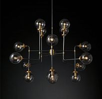 люстра bistro 16 черная, бронза в Волжском