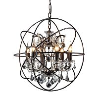 люстра foucault's orb crystal d52 антик (темная) чёрная в Волжском