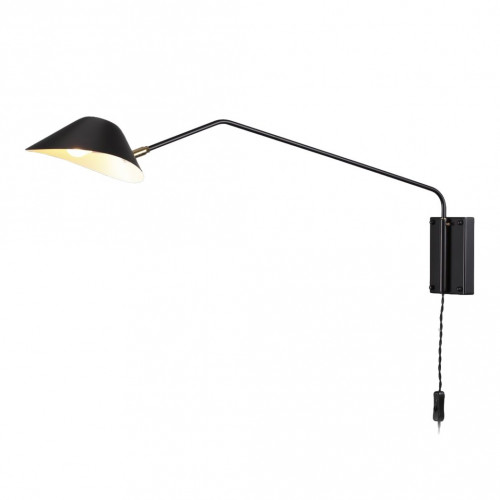 настенный светильник collet длина штанги 92 черный в Волжском