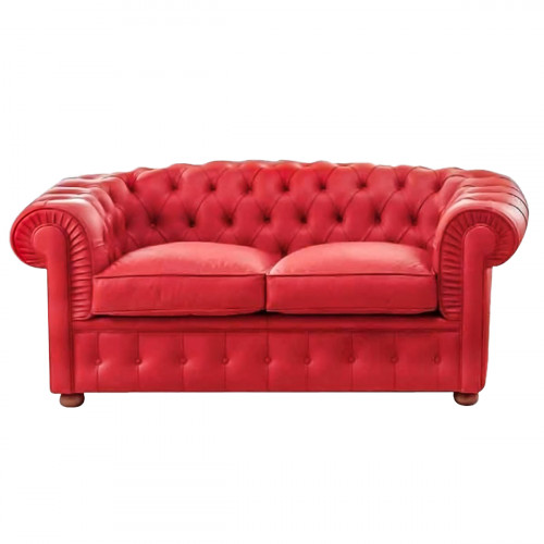 диван честерфилд (chesterfield) прямой красный в Волжском