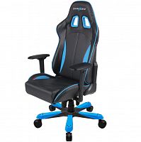 кресло геймерское dxracer king ks57 черно-синее в Волжском