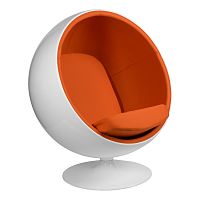 кресло eero aarnio style ball chair оранжевое в Волжском