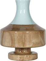 ваза настольная rustic chic vase blue wood в Волжском
