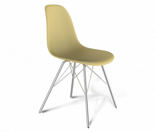 стул dsr бежевый s37 (eames style) в Волжском