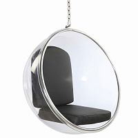 кресло bubble chair черное в Волжском