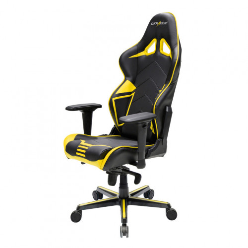 кресло геймерское dxracer racing rv131 черно-желтое в Волжском