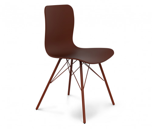 стул dsr коричневый s40 (eames style) в Волжском