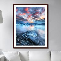 картина iceland coast 100х78,5 см в Волжском