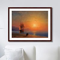картина: море, 1864г. в Волжском