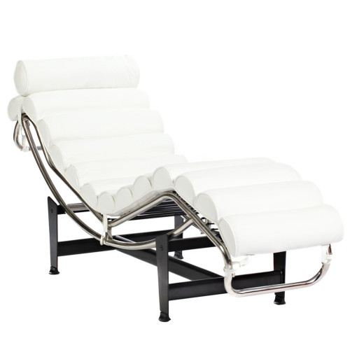 кушетка chaise longue белая в Волжском