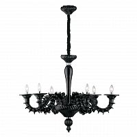 подвесная люстра ideal lux ca rezzonico sp6 nero в Волжском