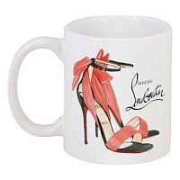 кружка с рисунком louboutin в Волжском