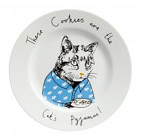 тарелка these cookies are the cat's pyjamas в Волжском