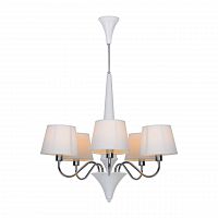 подвесная люстра arte lamp a1528lm-5wh белая в Волжском