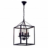 дизайнерская подвесная люстра spot light cage 9810404 черная в Волжском