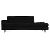 диван bantam studio sofa прямой черный в Волжском